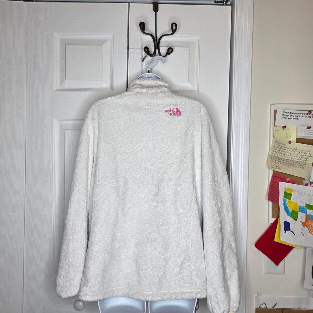North Face Pink Ribbon Fleece Jacket Size XL. - Picture 6 of 10